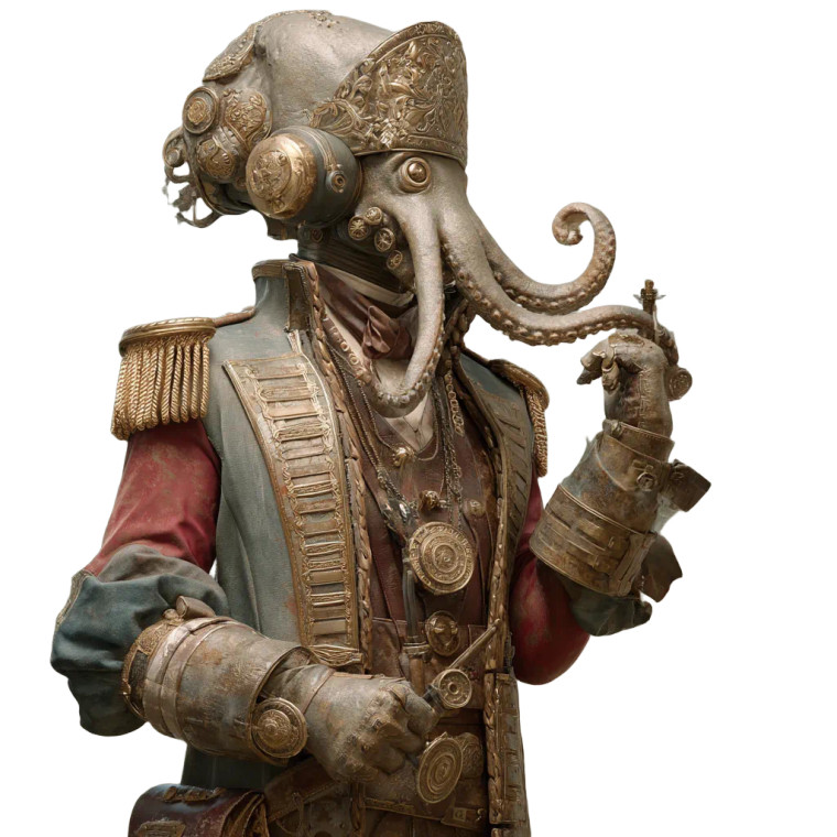 Octopus Arm Soldier Vinyl Car Decal Sticker – Waterproof & UV-Resistant 