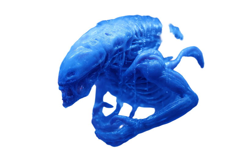 Translucent Alien Embryo Vinyl Car Decal Sticker – Waterproof & UV-Resistant 