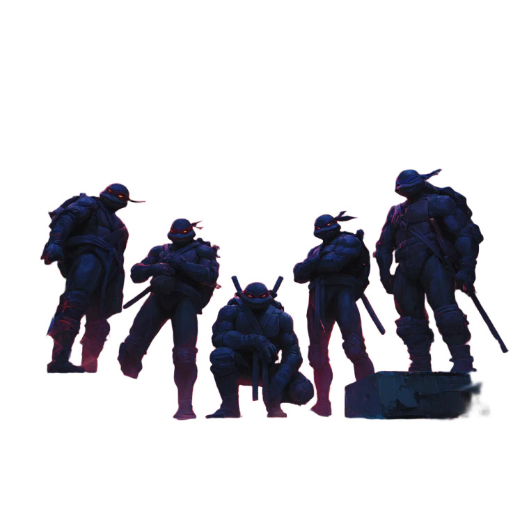 Teenage Mutant Ninja Turtles Vinyl Car Decal Sticker – Waterproof & UV-Resistant 