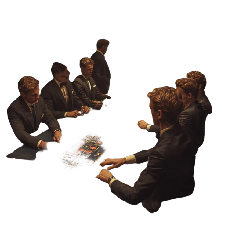 Gambling Traders Vinyl Car Decal Sticker – Waterproof & UV-Resistant 