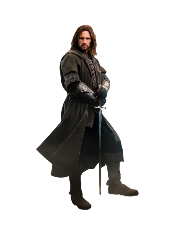 Aragorn Portrait Vinyl Car Decal Sticker – Waterproof & UV-Resistant 
