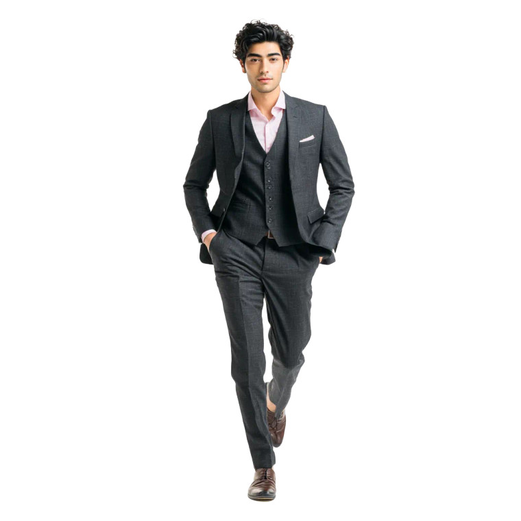 Handsome Man Suit V4 Vinyl Car Decal Sticker – Waterproof & UV-Resistant 