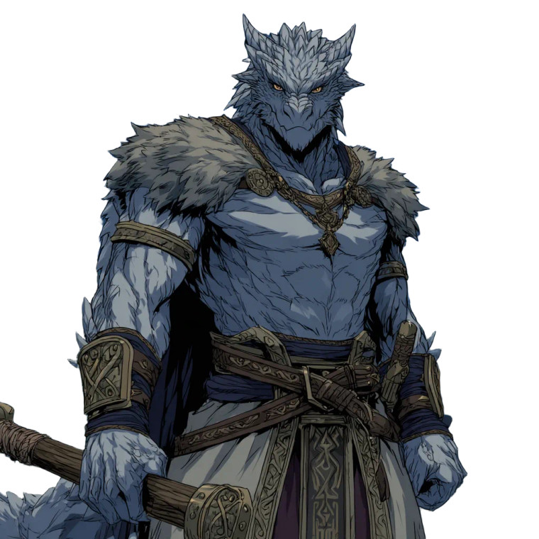 Dragonborn Barbarian V13 Vinyl Car Decal Sticker – Waterproof & UV-Resistant 