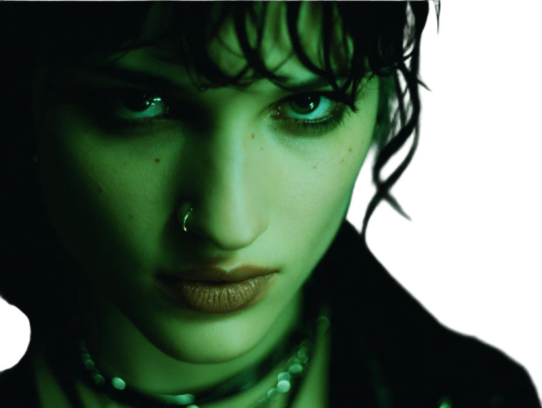 Emo Vampire Girl Vinyl Car Decal Sticker – Waterproof & UV-Resistant 