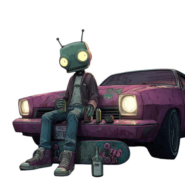 Gir Gta Poster Vinyl Car Decal Sticker – Waterproof & UV-Resistant 
