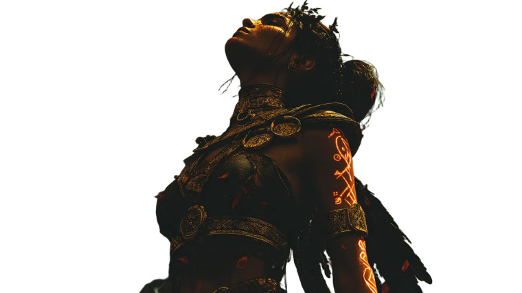 Radiant Valkyrie V4 Vinyl Car Decal Sticker – Waterproof & UV-Resistant 