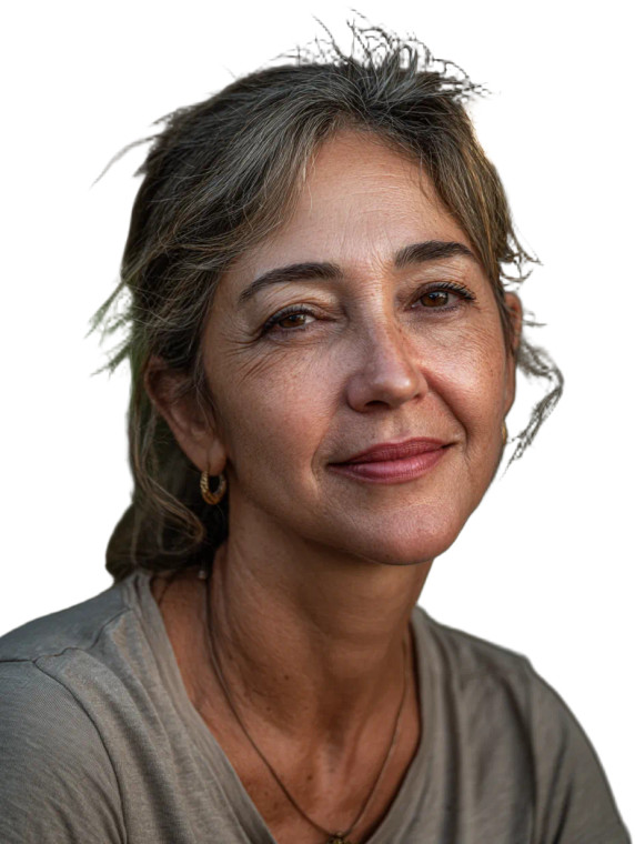 Brazilian Woman Smiling V2 Vinyl Car Decal Sticker – Waterproof & UV-Resistant 