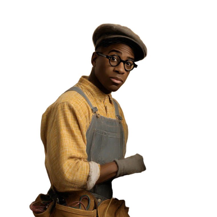 Electrician Urkel Vinyl Car Decal Sticker – Waterproof & UV-Resistant 