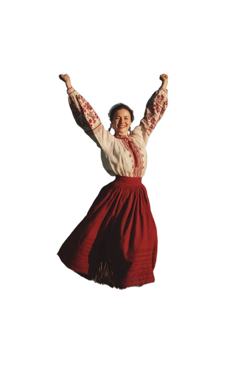 Ukrainian Dancers Vinyl Car Decal Sticker – Waterproof & UV-Resistant 