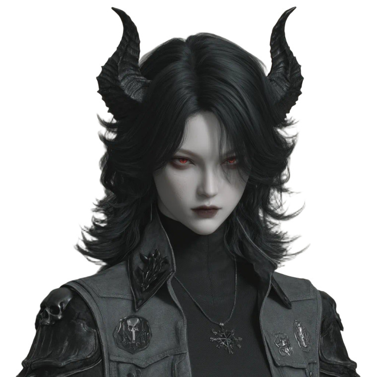 Gorgeous Female Devil Vinyl Car Decal Sticker – Waterproof & UV-Resistant 