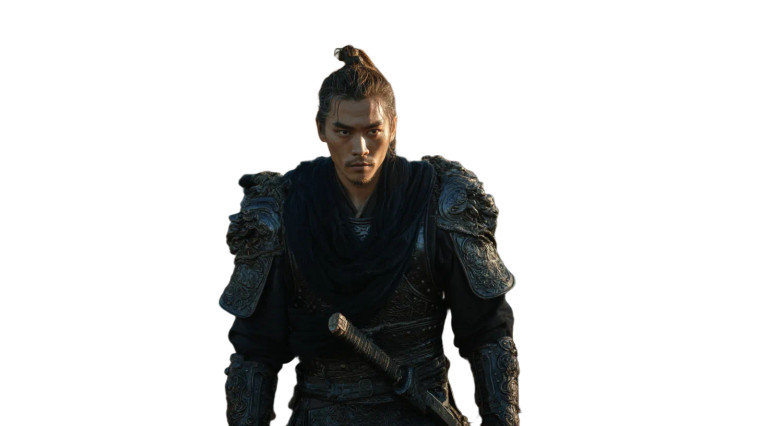 Ancient Chinese General V36 Vinyl Car Decal Sticker – Waterproof & UV-Resistant 