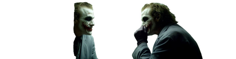 Joker'S Mirror Reflections Vinyl Car Decal Sticker – Waterproof & UV-Resistant 