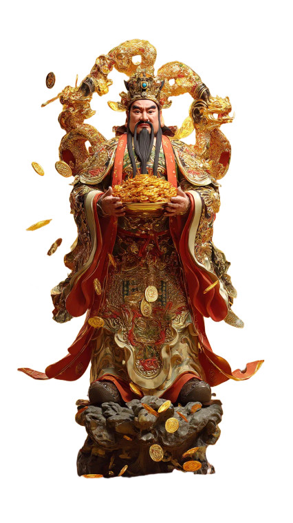 Ancient Chinese God V4 Vinyl Car Decal Sticker – Waterproof & UV-Resistant 