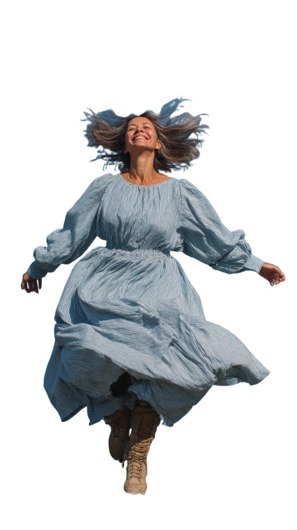 Joyful Slavic Dancer Vinyl Car Decal Sticker – Waterproof & UV-Resistant 