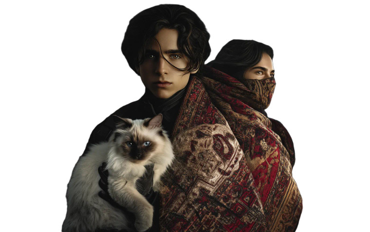 Futuristic Desert Epic Vinyl Car Decal Sticker – Waterproof & UV-Resistant 