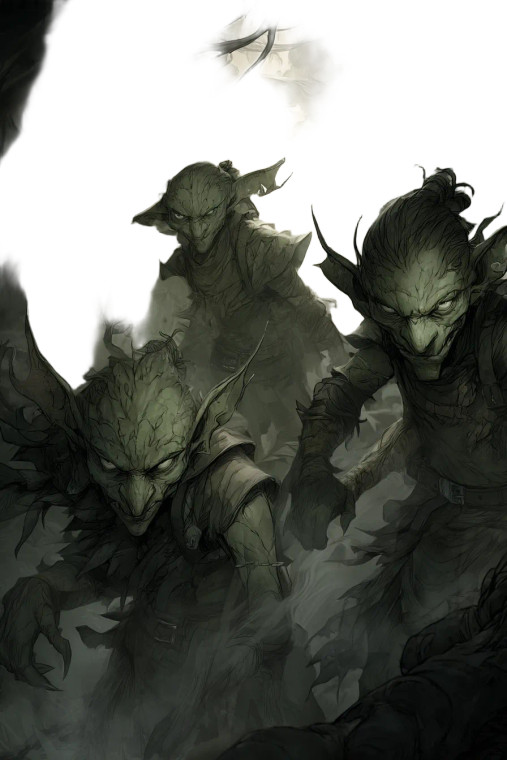 Dark Fantasy Goblins V2 Vinyl Car Decal Sticker – Waterproof & UV-Resistant 