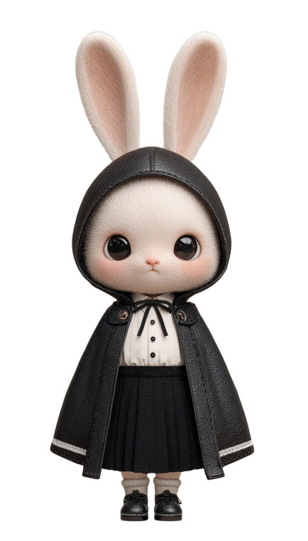 Kawaii Bunny Boy Vinyl Car Decal Sticker – Waterproof & UV-Resistant 