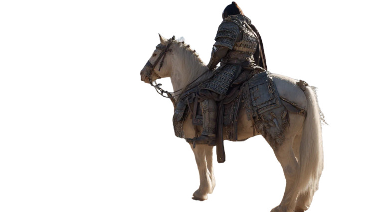 Ancient Chinese Warrior V29 Vinyl Car Decal Sticker – Waterproof & UV-Resistant 