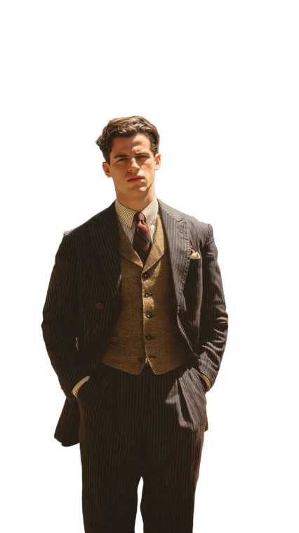 Determined Young Man V5 Vinyl Car Decal Sticker – Waterproof & UV-Resistant 