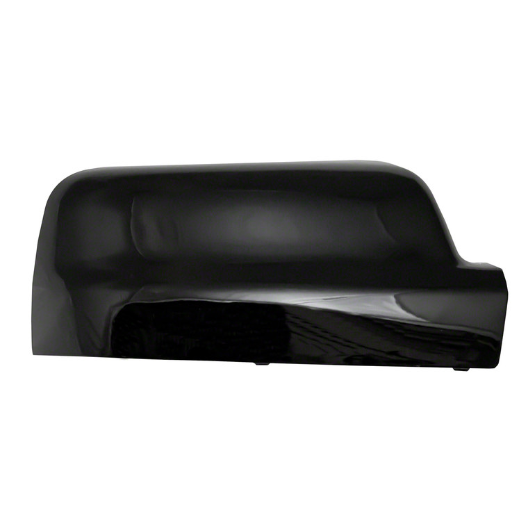 Enhance your 2019-2023 Ram 3500, 2500, 1500 with Gloss Black Top Half Mirror Covers | Set of 2, ABS Plastic