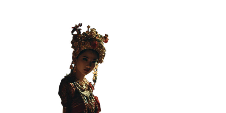 Balinese Dancers Vinyl Car Decal Sticker – Waterproof & UV-Resistant 