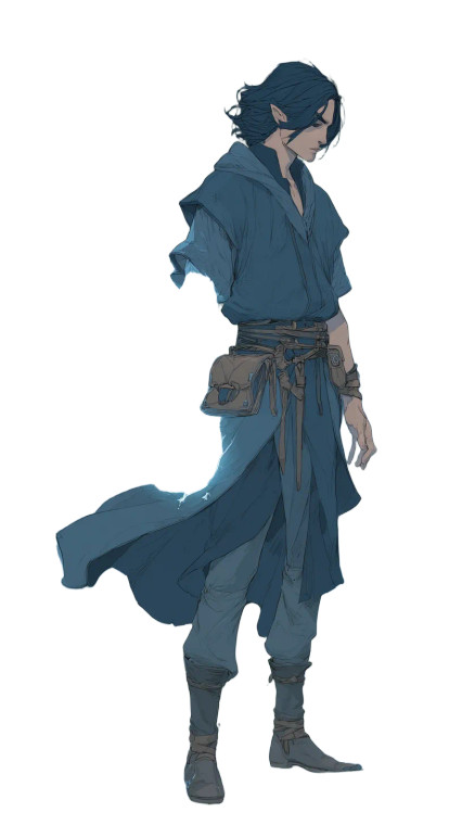 Elven Sorcerer V2 Vinyl Car Decal Sticker – Waterproof & UV-Resistant 