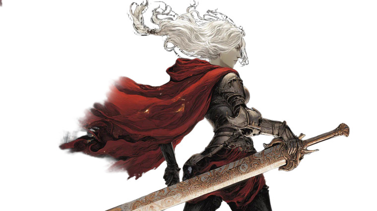 Gothic Knight Portrait Vinyl Car Decal Sticker – Waterproof & UV-Resistant 