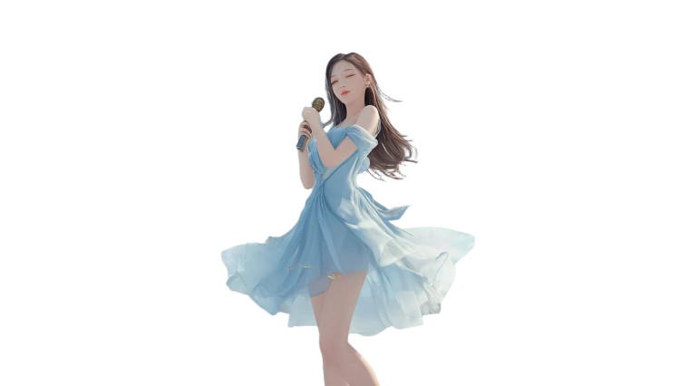 Steampunk Songstress Vinyl Car Decal Sticker – Waterproof & UV-Resistant 