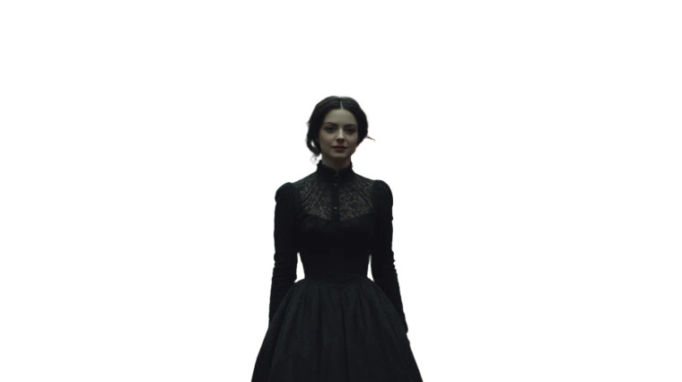 Gothic Victorian Woman V2 Vinyl Car Decal Sticker – Waterproof & UV-Resistant 