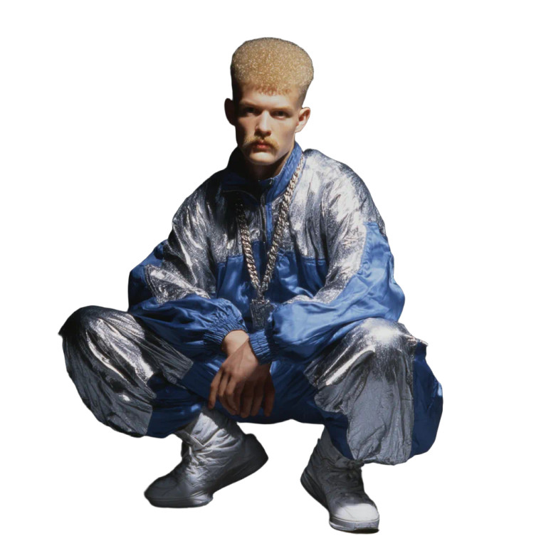 Retro Rapper Parody V2 Vinyl Car Decal Sticker – Waterproof & UV-Resistant 