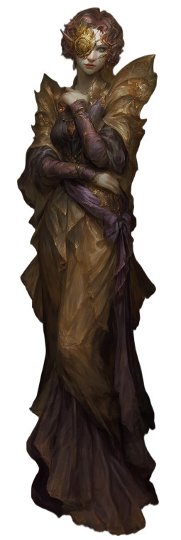 Mystical Half-Elf Portrait Vinyl Car Decal Sticker – Waterproof & UV-Resistant 