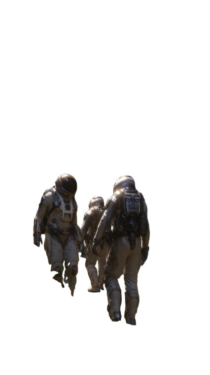 Futuristic Jungle Explorers Vinyl Car Decal Sticker – Waterproof & UV-Resistant 