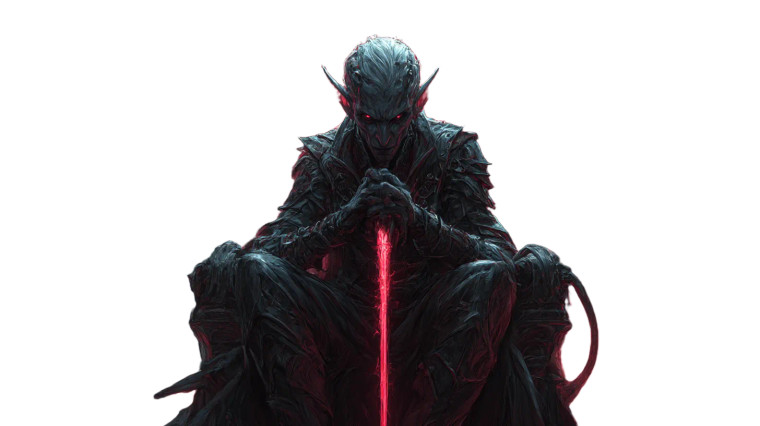 Drow Inquisitor Vinyl Car Decal Sticker – Waterproof & UV-Resistant 