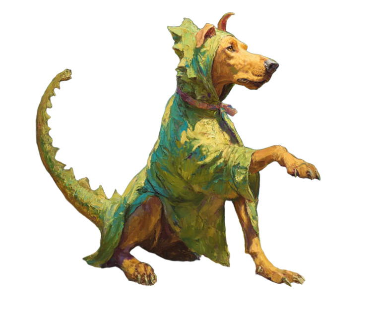 Scooby Lizard Vinyl Car Decal Sticker – Waterproof & UV-Resistant 