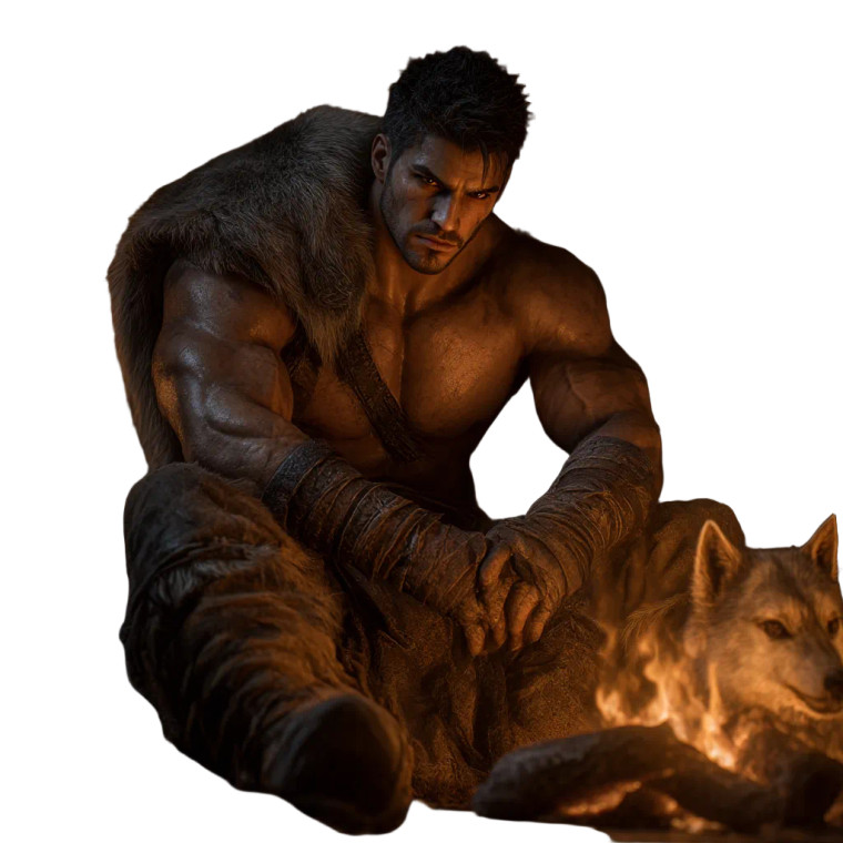 Barbarian By Fire Vinyl Car Decal Sticker – Waterproof & UV-Resistant 