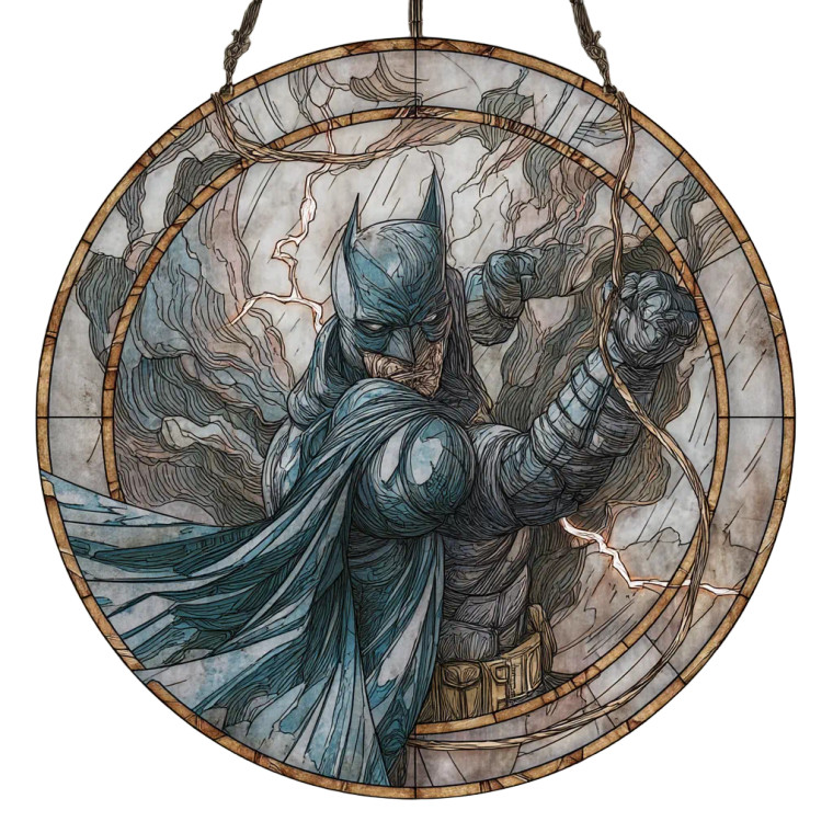Batman Suncatcher Vinyl Car Decal Sticker – Waterproof & UV-Resistant 