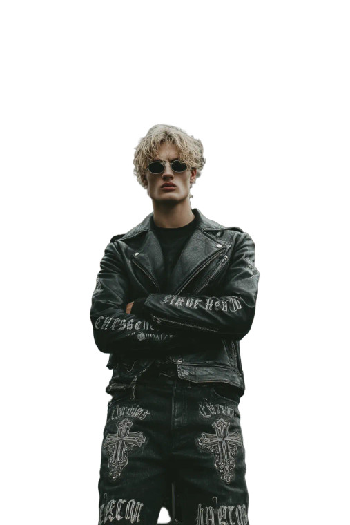 Gothic Defiance Vinyl Car Decal Sticker – Waterproof & UV-Resistant 