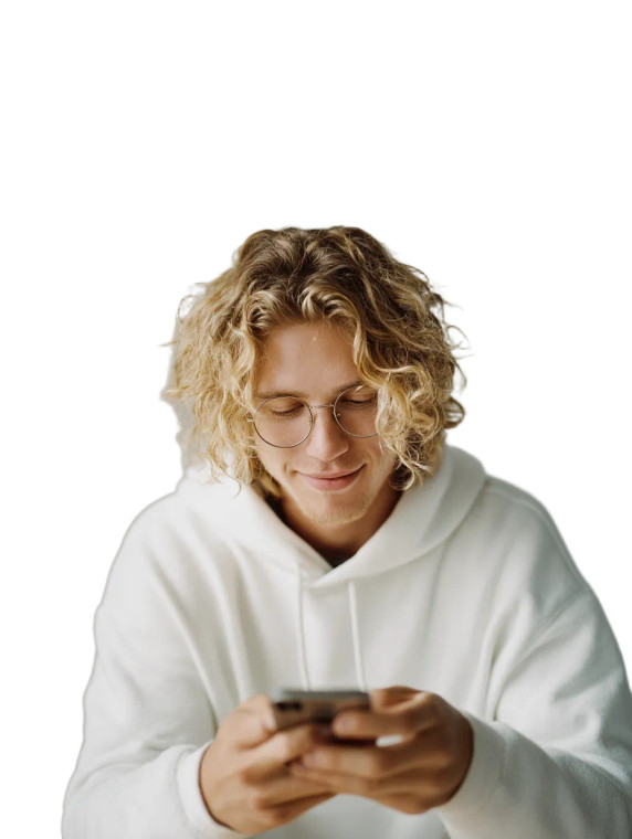 Gaming Blonde Man Vinyl Car Decal Sticker – Waterproof & UV-Resistant 