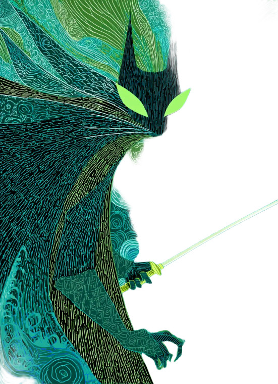 Shadowy Ghibli Figure Vinyl Car Decal Sticker – Waterproof & UV-Resistant 