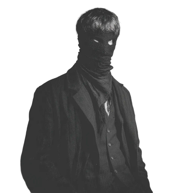 Gothic Slasher Figure Vinyl Car Decal Sticker – Waterproof & UV-Resistant 