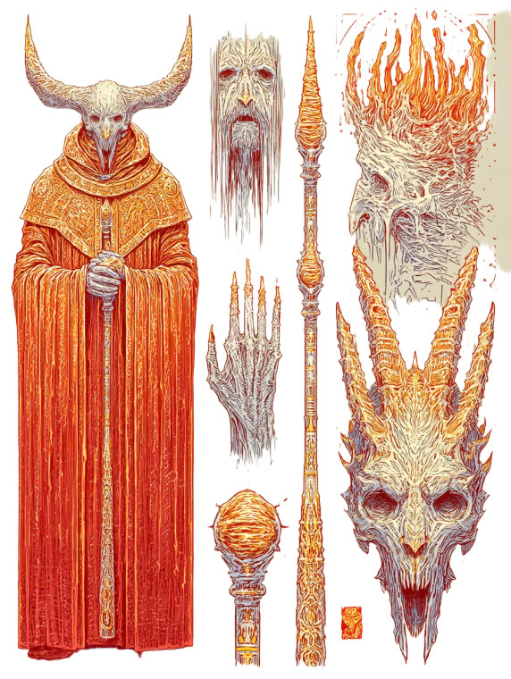 Daemon Of Rage Vinyl Car Decal Sticker – Waterproof & UV-Resistant 