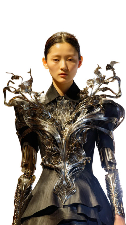 Ethereal Couture Show Vinyl Car Decal Sticker – Waterproof & UV-Resistant 