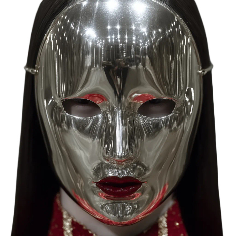 Metahuman Girl Face V3 Vinyl Car Decal Sticker – Waterproof & UV-Resistant 