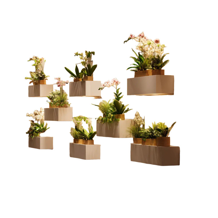 Modern Botanical Wall Vinyl Car Decal Sticker – Waterproof & UV-Resistant 