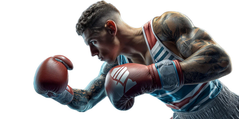 Determined Young Boxer V4 Vinyl Car Decal Sticker – Waterproof & UV-Resistant 