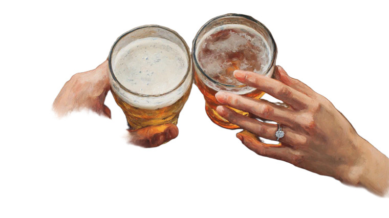 Toasting Hands V2 Vinyl Car Decal Sticker – Waterproof & UV-Resistant 