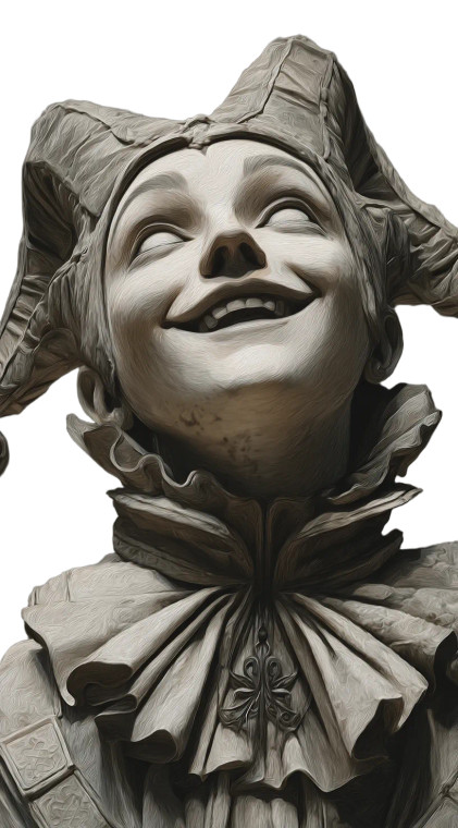 Evil Smiling Sprite Vinyl Car Decal Sticker – Waterproof & UV-Resistant 