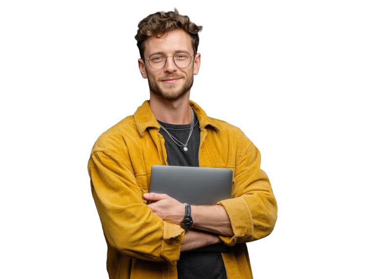 Modern Slavic Man Vinyl Car Decal Sticker – Waterproof & UV-Resistant 