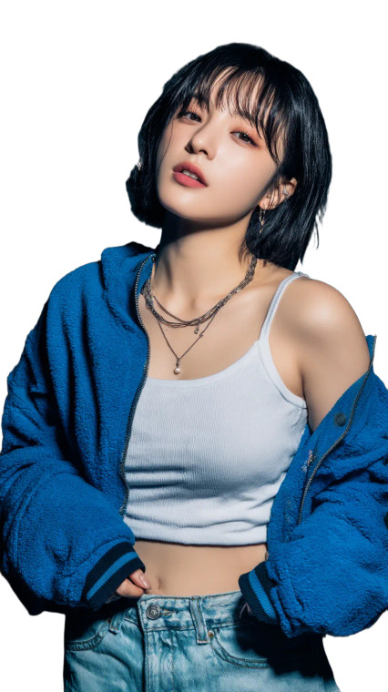 Singing Korean Girl Vinyl Car Decal Sticker – Waterproof & UV-Resistant 