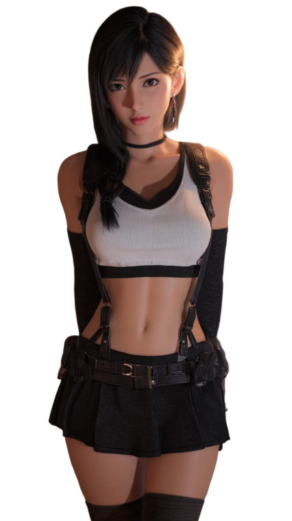 Tifa Instagram Model Vinyl Car Decal Sticker – Waterproof & UV-Resistant 